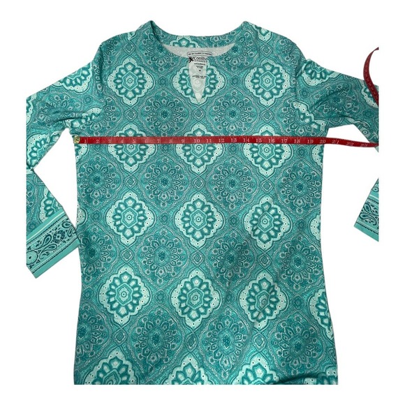 Women's Coolibar Oceanside Tunic  Midi Dress UPF 50+ Size M - Picture 7 of 12